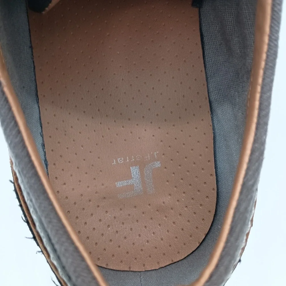 JF J. Ferrar Bender Mens Oxford Shoes Gray Dress‎ Casual Lace Up 8.5 M
